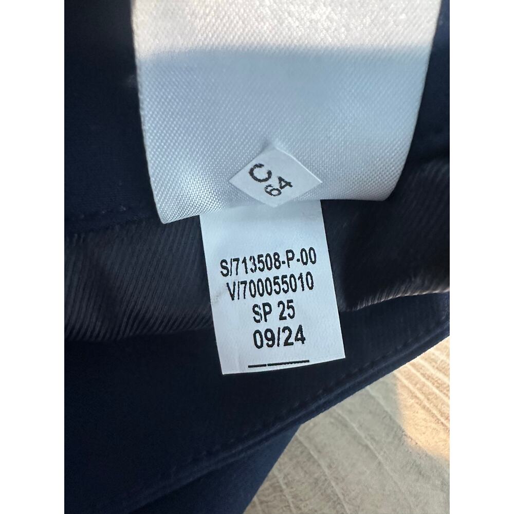 Banana Republic High-Rise Modern Slim City Stretch Ankle Pant Navy Blue 2P - Picture 9 of 12